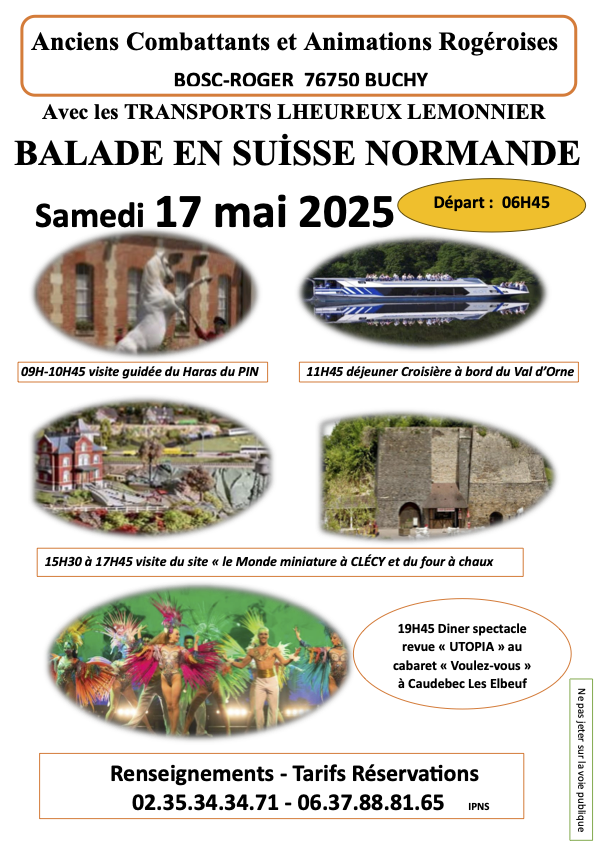 BALADE EN SUISSE NORMANDE