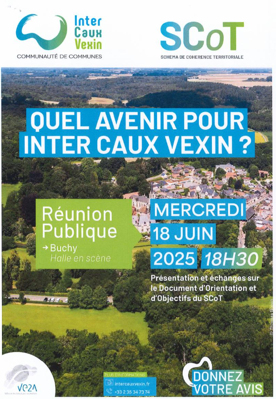 Réunion publique : Quel avenir pour Inter Caux Vexin?