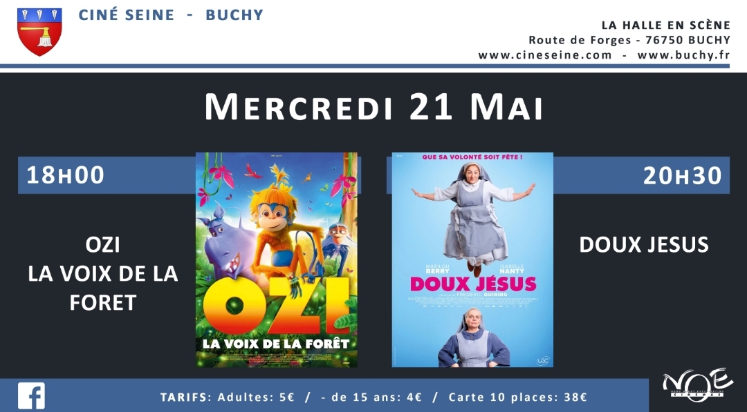 Cinéma du mois de mai