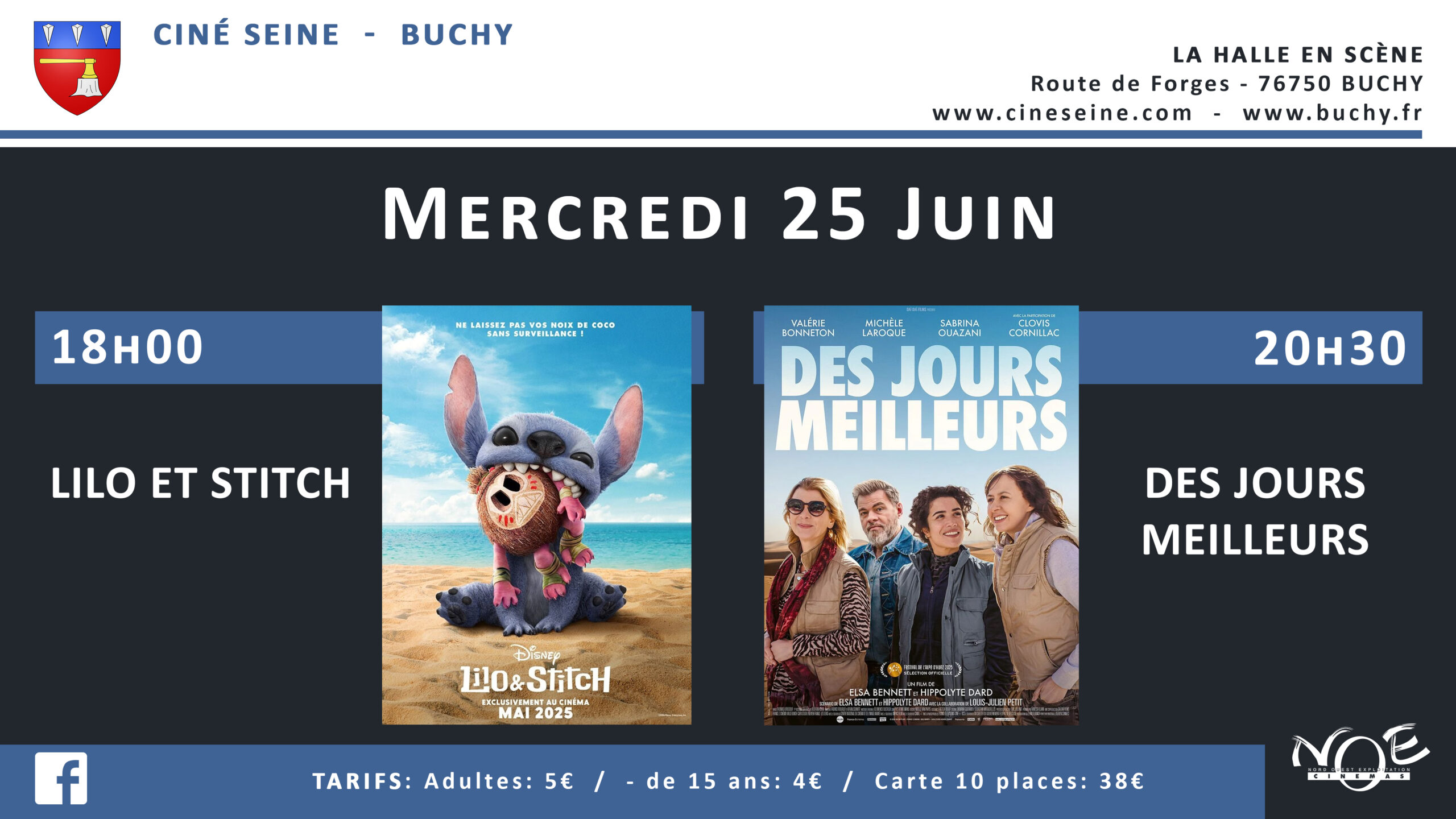 Cinéma 25 juin