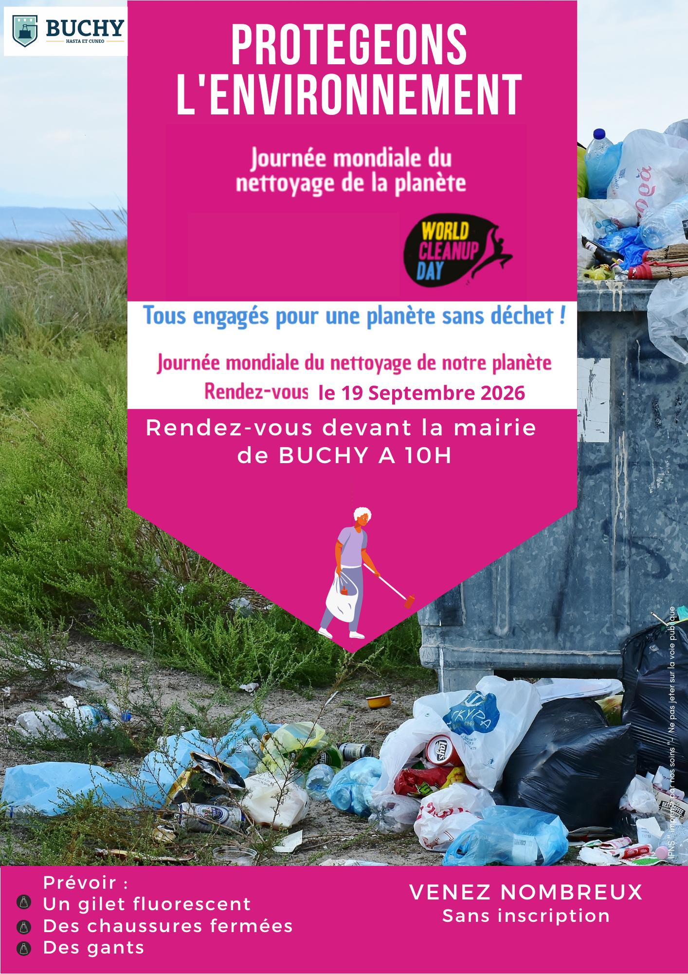 Opération citoyenne : CLEANUP DAY